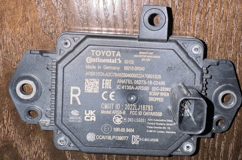 2019-2024 RAV4 Front Radar Sensor 88210-0R040 OEM