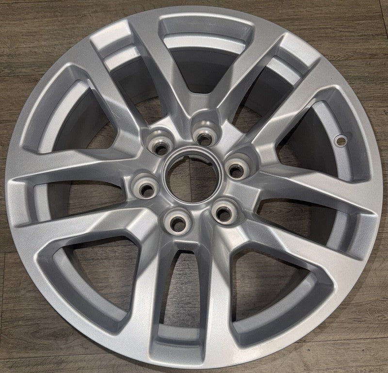 2019-2024 Silverado 1500 18" Silver Wheel OEM Rim