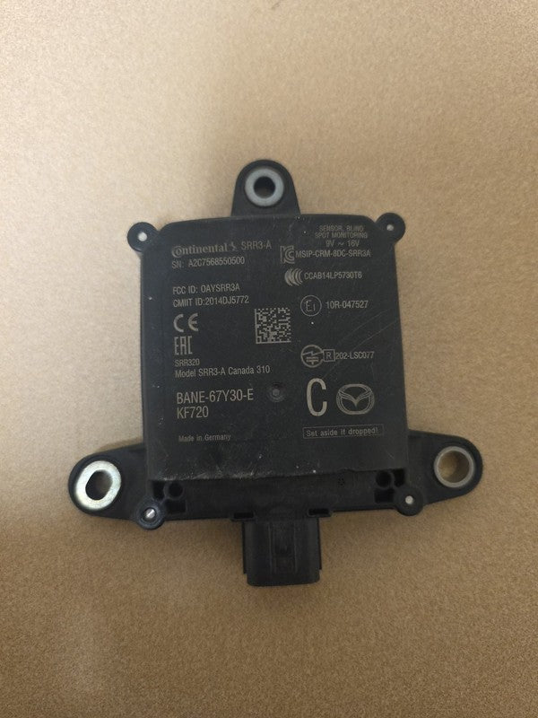 2017-2018 Mazda 3 Blind Spot Sensor BANE-67Y30-C, Left/Right