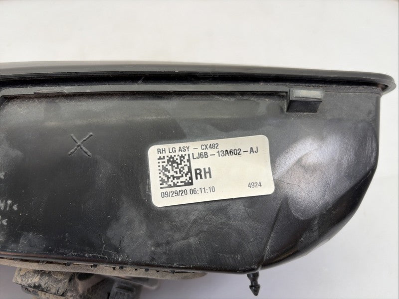 2020-2022 Ford Escape Right Passenger Tail Light OEM LED Inner Brake L