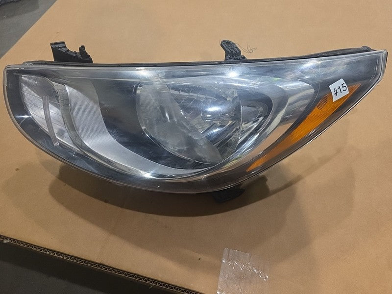 Hyundai Accent 12-14 Left Headlight 4DR Sedan OEM