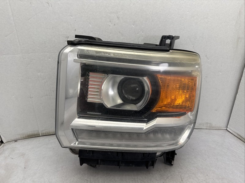 2014-2015 GMC Sierra 1500 Left Headlight OEM Halogen w/ LED 23268190