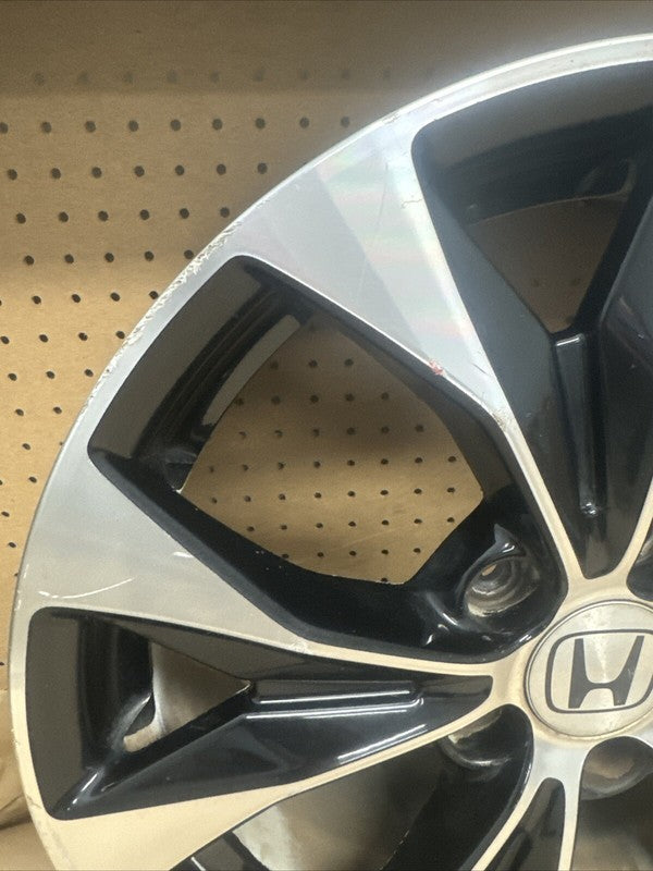 2012-2014 Honda Civic 17" Wheel Rim 17x7 Machined Black - OEM Design