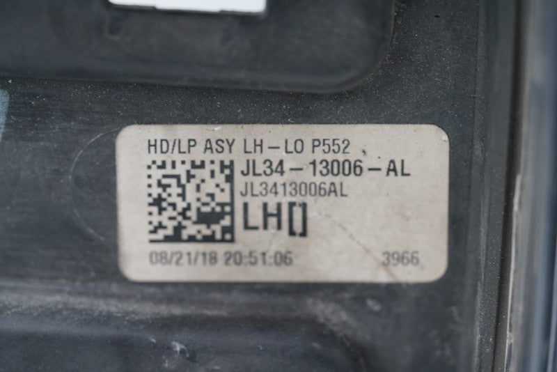 2018-2020 Ford F-150 Halogen Headlight Left Driver W1