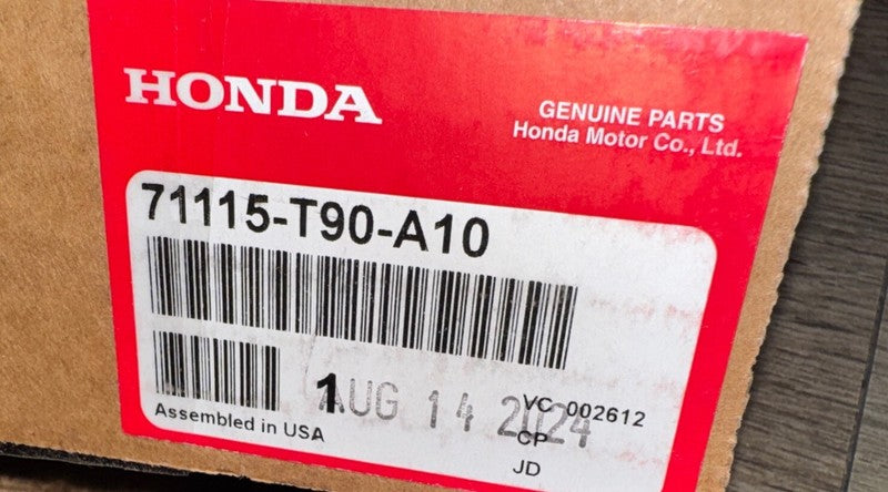 2024 Honda Pilot Front Bumper Lower Garnish Skid Plate - OEM Right
