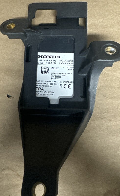 2018-2020 Honda Odyssey Right Rear Blind Spot Monitor Radar 36930-THR-