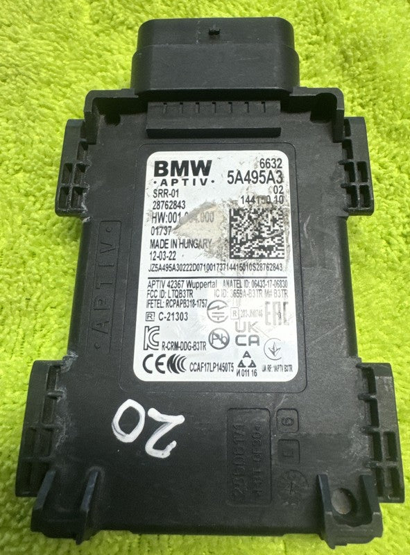 2020 BMW 530i Radar Sensor Blind Spot Module Right OEM 66327915643