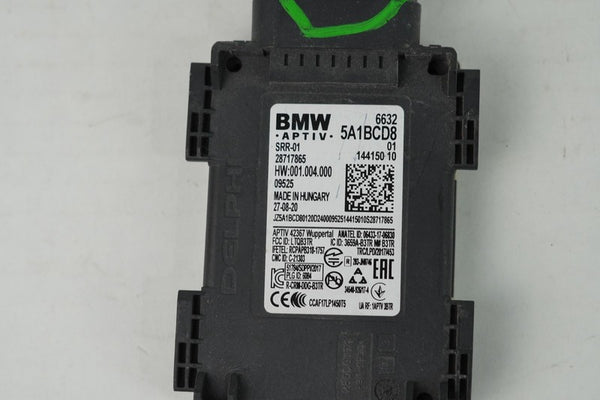 2018-2022 BMW X3 X5 X6 X7 Blind Spot Radar Sensor OEM 6632 5A1BCD8 D1