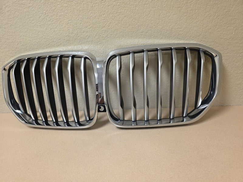 2019-2023 BMW X5 G05 Front Grill Camera Matte Chrome OEM