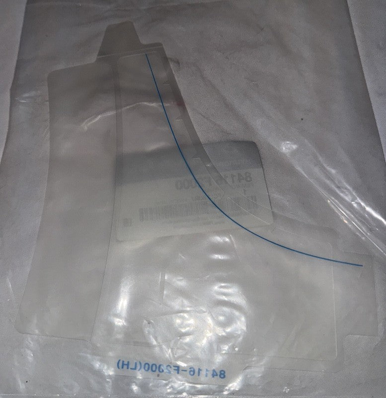 2017-2020 Hyundai Elantra Left Rear Door Paint Protection Film OEM 841
