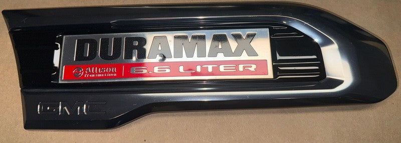 Yukon Dura Max 6.6L Side Emblem 544979545 OEM Right 2023 Sierra 2500