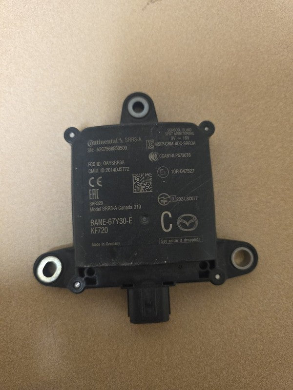 2017-2018 Mazda 3 Blind Spot Sensor BANE-67Y30-C, Left/Right