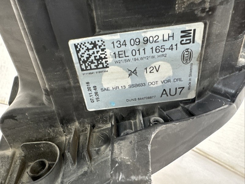 2011-2013 Buick Regal Left Driver Headlight OEM Halogen
