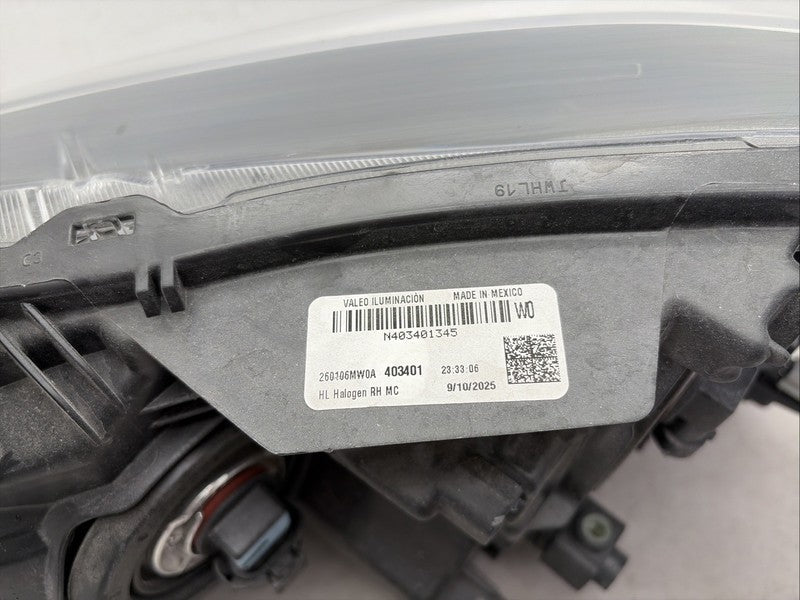 2020-2023 Nissan Sentra Right Passenger OEM Halogen Headlight