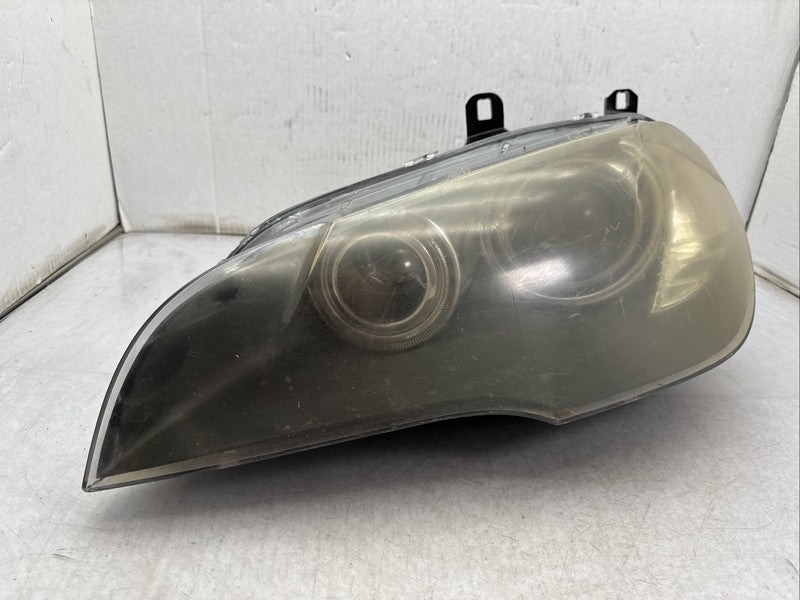 2010-2013 BMW X5 X6 Left Driver Headlight Bi Xenon OEM 7278053
