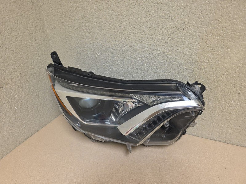 2016-2018 Toyota RAV4 Headlight RIGHT Passenger Side OEM