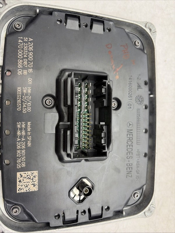 2023-2025 Mercedes EQE Class Right LED Headlight Control Module Ballas