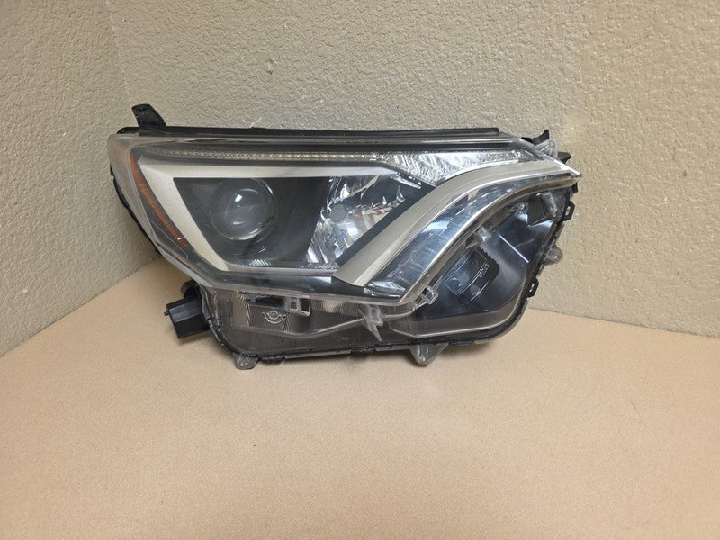 2016-2018 Toyota RAV4 Headlight RIGHT Passenger Side OEM