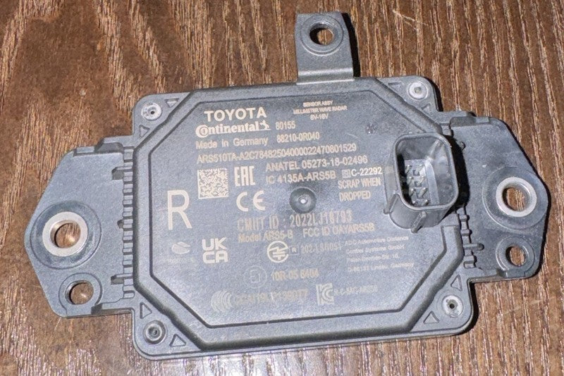 2019-2024 RAV4 Front Radar Sensor 88210-0R040 OEM