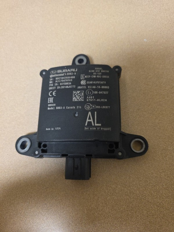 2018-2023 Subaru Outback Legacy Right Blind Spot Sensor 87611-AL02A