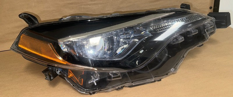 2017-2019 Toyota Corolla Right Headlight LED OEM Passenger Side
