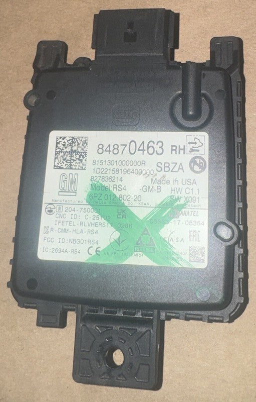 2021-2022 Buick Envision Right Side Blind Spot Module OEM 84870463