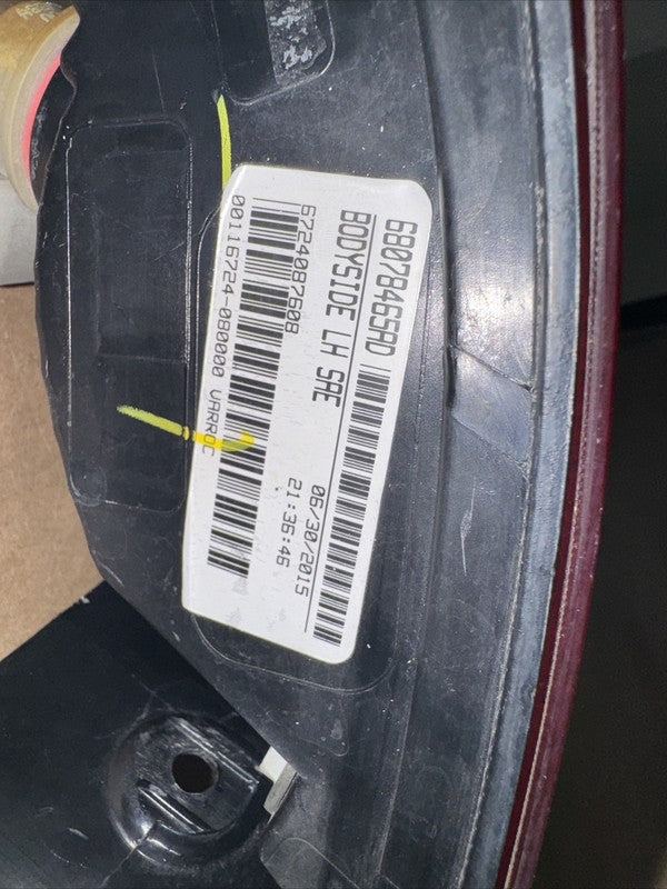 2011-20 Dodge Journey Tail Light LEFT Driver Side OEM LED