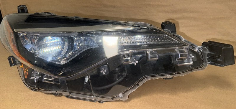 2017-2019 Toyota Corolla Right Headlight LED OEM Passenger Side
