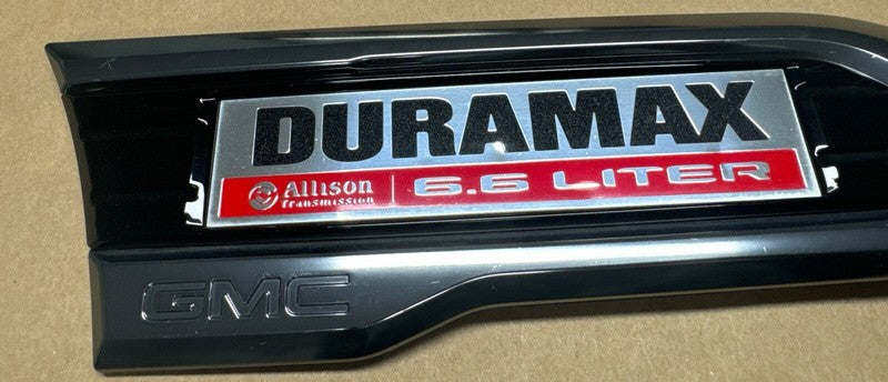 Yukon Dura Max 6.6L Side Emblem 544979545 OEM Right 2023 Sierra 2500