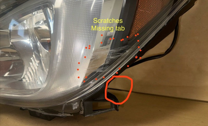 2017-2018 Subaru Forester Left Headlight Halogen LED DRL OEM