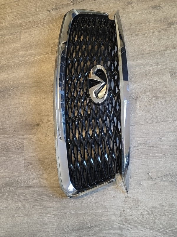 2022-2023 INFINITI QX60 Front Grill Chrome Without Camera