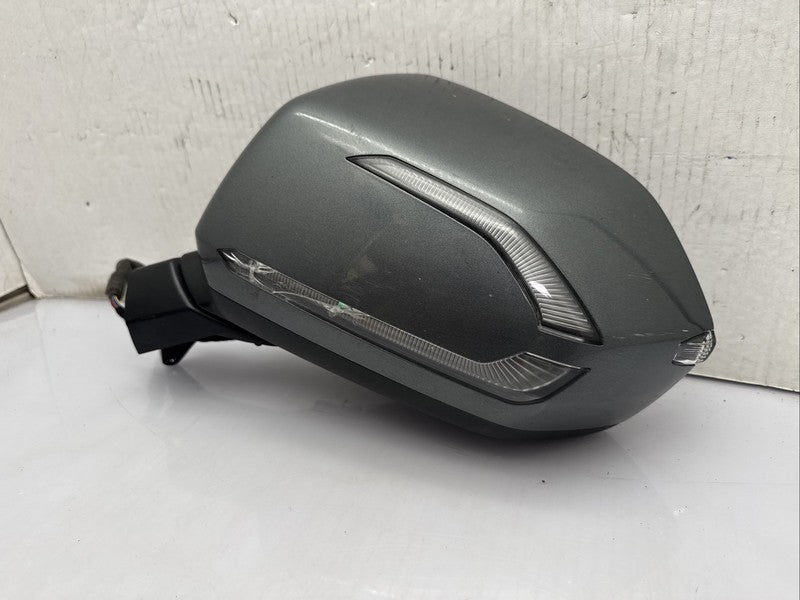 2020-2022 Hyundai Palisade Left Driver Mirror OEM Grey BLISS E13049879