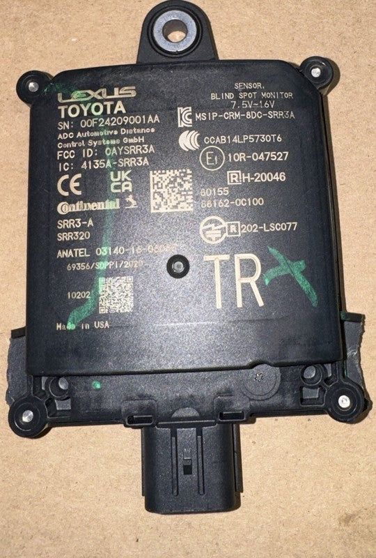 2017-2018 Subaru Impreza Blind Spot Radar Monitor Sensor Control Modul