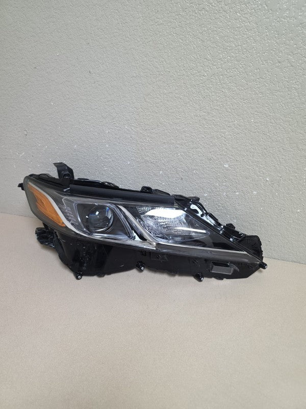 2018-2022 Toyota Camry Right Side LED Halogen Chrome Headlight