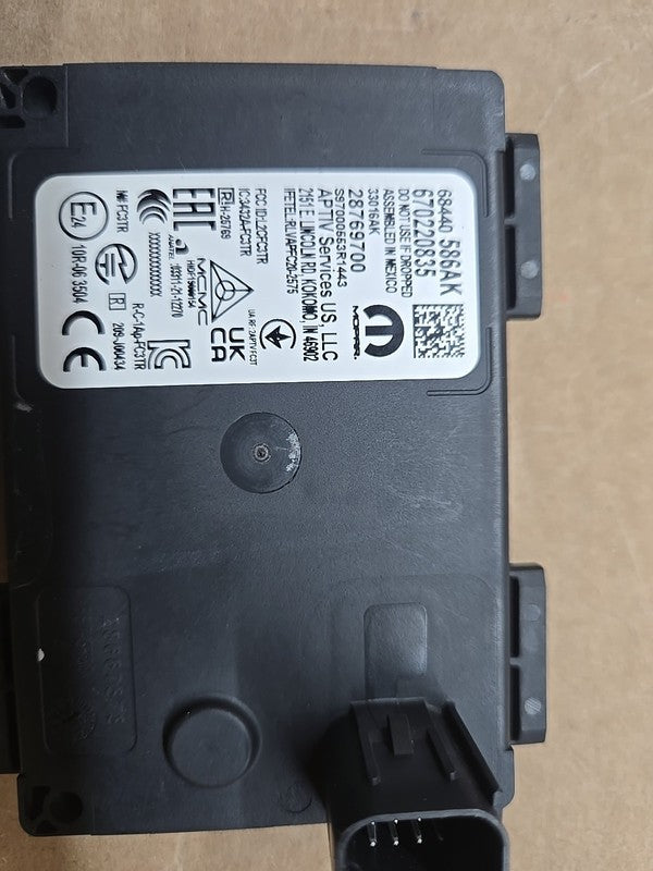 2021-2024 Jeep Grand Cherokee L Wagoneer Radar Module 68440586AK