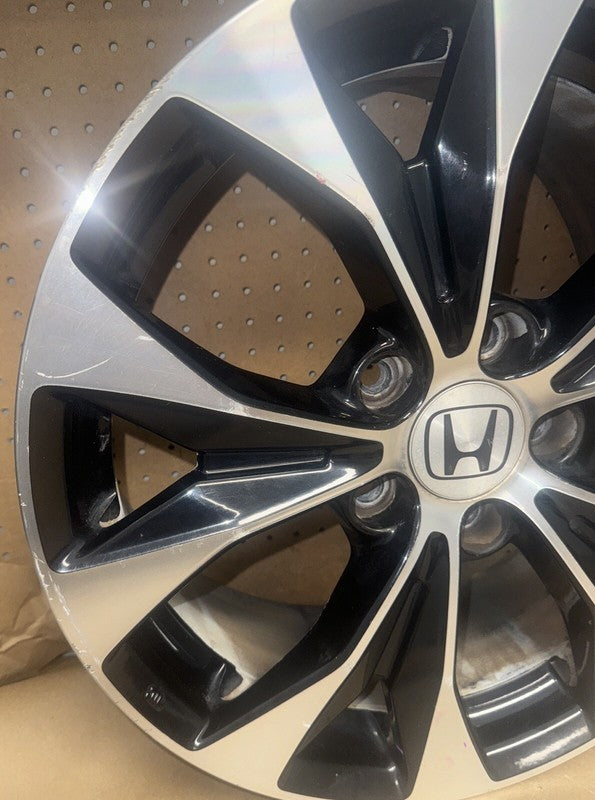 2012-2014 Honda Civic 17" Wheel Rim 17x7 Machined Black - OEM Design