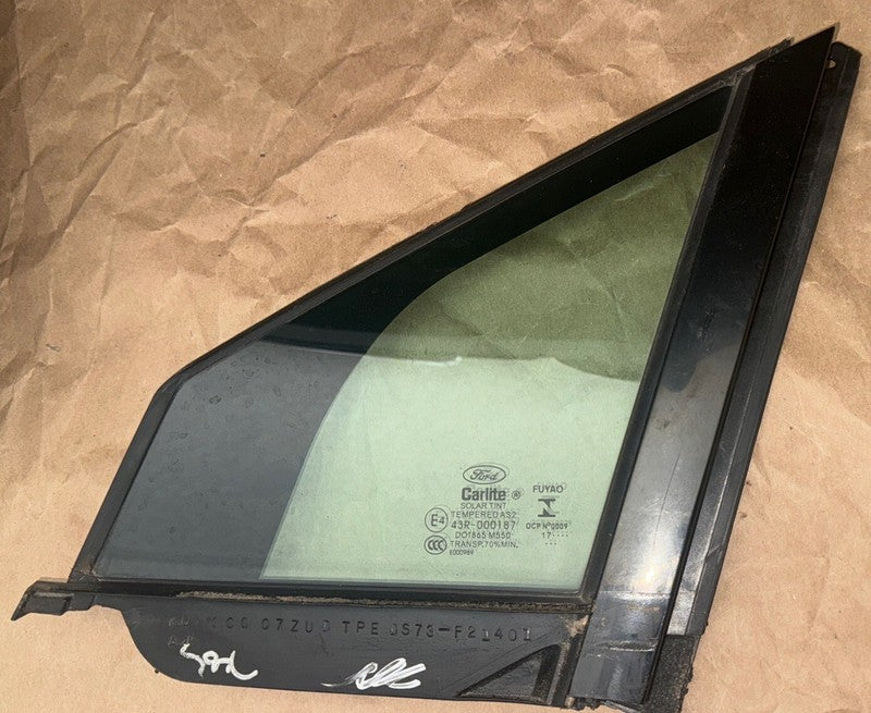 2013-2020 Ford Fusion Left Rear Quarter Window Glass 43R-000187