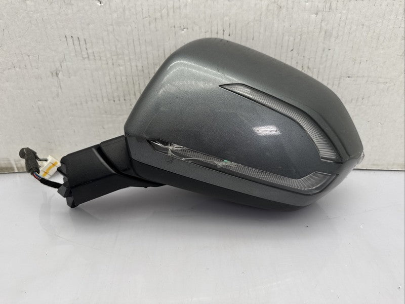 2020-2022 Hyundai Palisade Left Driver Mirror OEM Grey BLISS E13049879