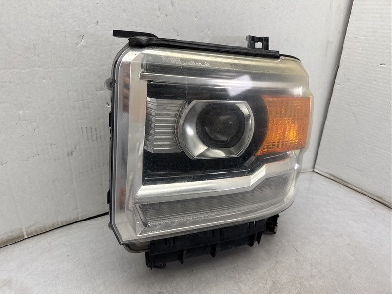 2014-2015 GMC Sierra 1500 Left Headlight OEM Halogen w/ LED 23268190