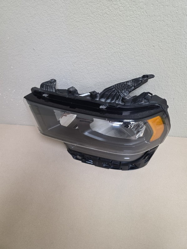 2019-2024 Dodge Ram 2500 3500 Left Headlight OEM Halogen Black Bezel