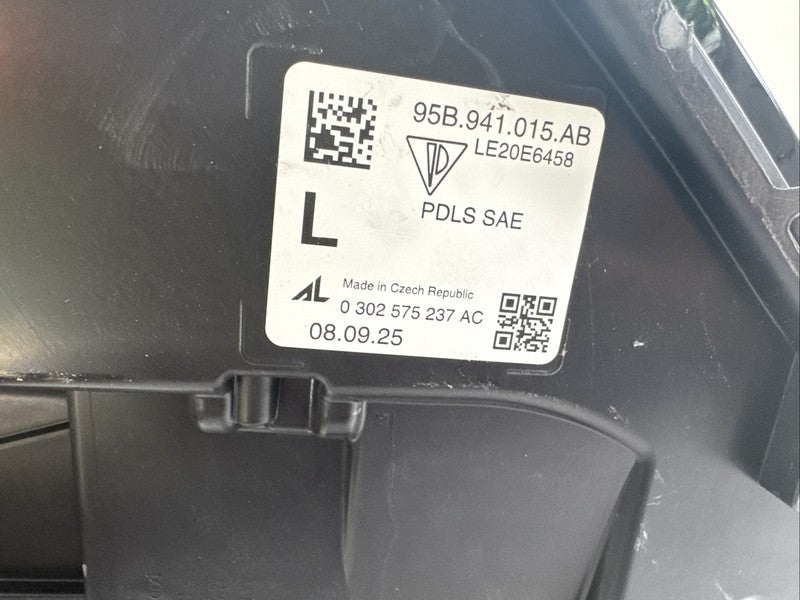 2019-2023 Porsche Macan Left LH Driver OEM LED Headlight