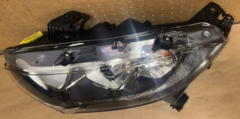 2016-2020 Honda Civic Headlight Left Driver Side Halogen CAPA