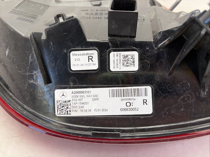 2022-2025 Mercedes C300 Right Tail Light RH Passenger OEM LED Lamp