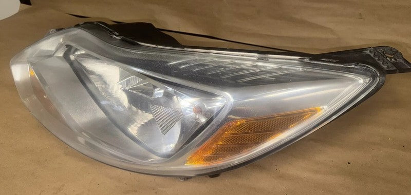 2012-2014 Ford Focus LH Driver Headlight Chrome Halogen OEM