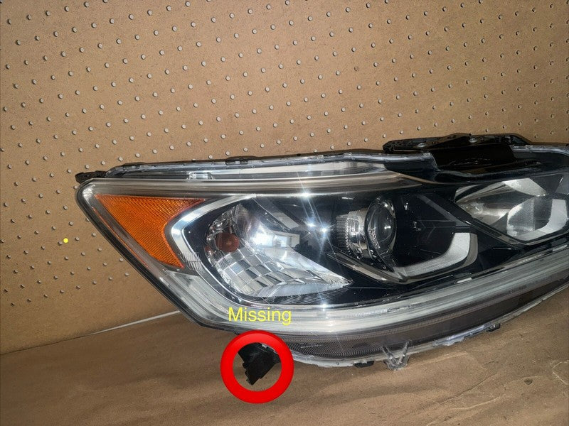 2016-17 Honda Accord Right Headlight Halogen OEM