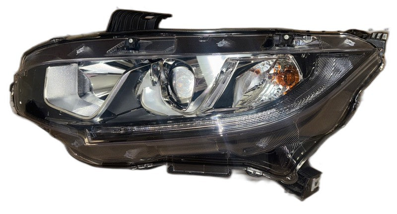 2016-2020 Honda Civic Headlight Left Driver Side Halogen CAPA