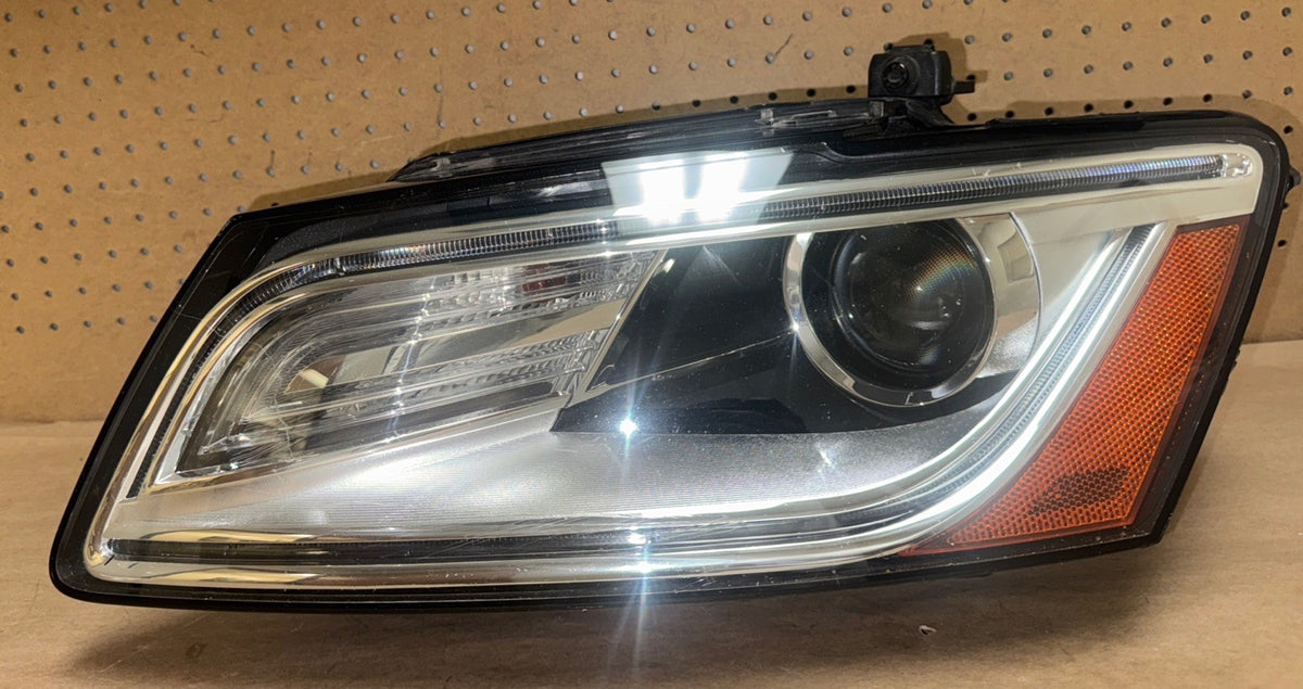 2013-16 Audi Q5 Headlight LEFT Driver Xenon LED OEM 8R0941005E