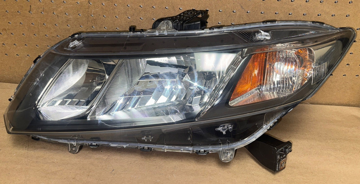 2012-2013 Honda Civic Coupe LEFT Headlight Halogen