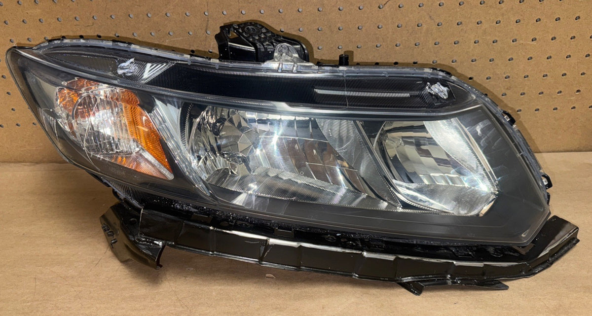 2012-2013 Honda Civic Coupe RIGHT Headlight Halogen OEM