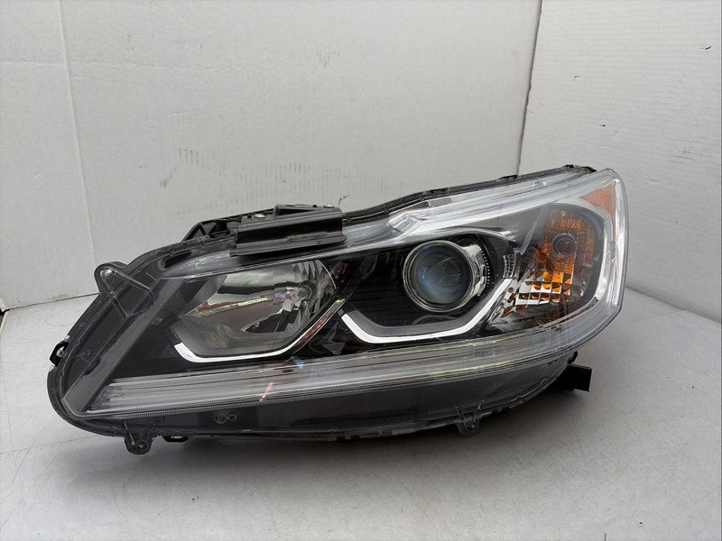 2016-2017 Honda Accord Left Headlight OEM Halogen with LED DRL